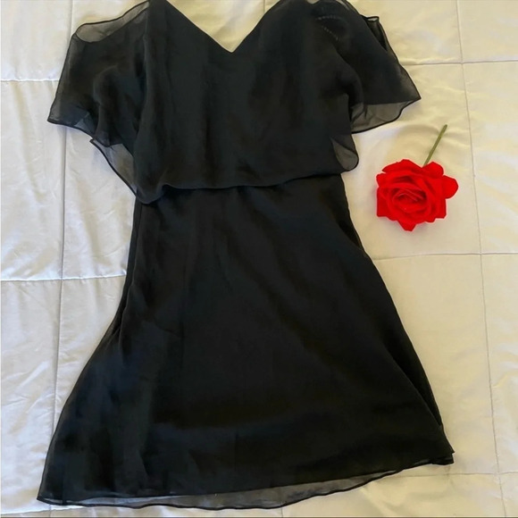 Karen Millen silk sequin mini dress - Picture 3 of 4